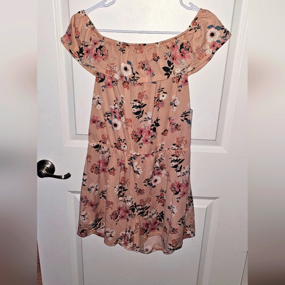 Off the shoulder romper